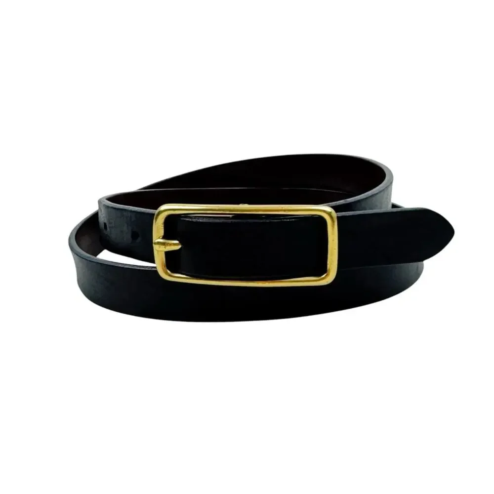 Coach Black Leather Belt